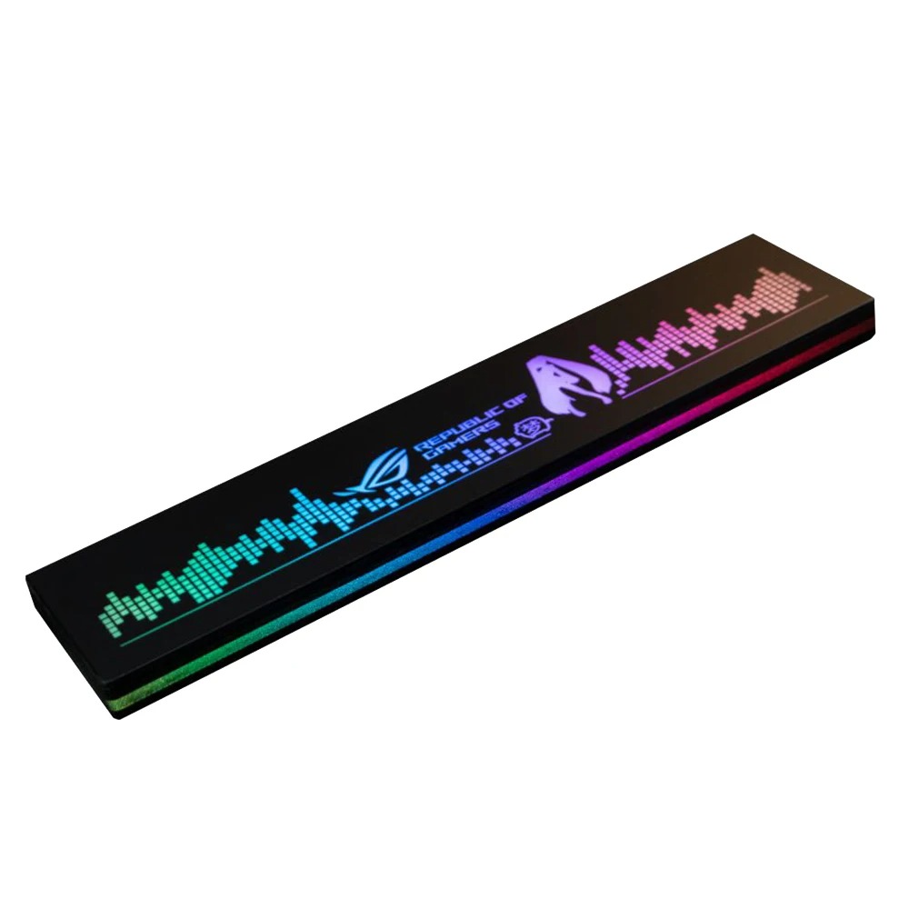 Rgb Keyboard Wrist Rest - Sandaran Pergelangan Tangan Akrilik RGB Kustom