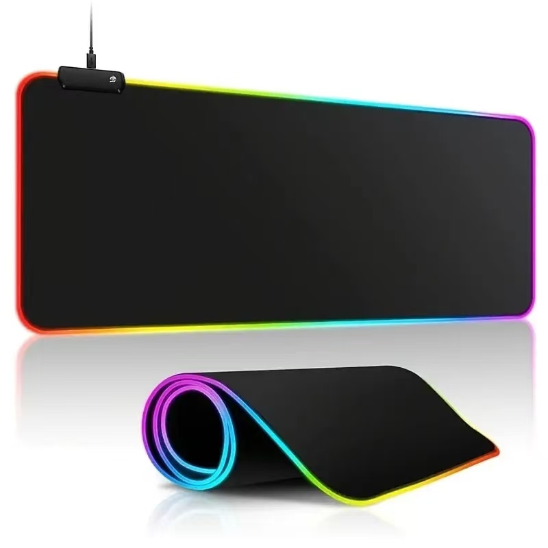Rgb Keyboard Wrist Rest - Mousepad lampu LED RGB, alas Mouse