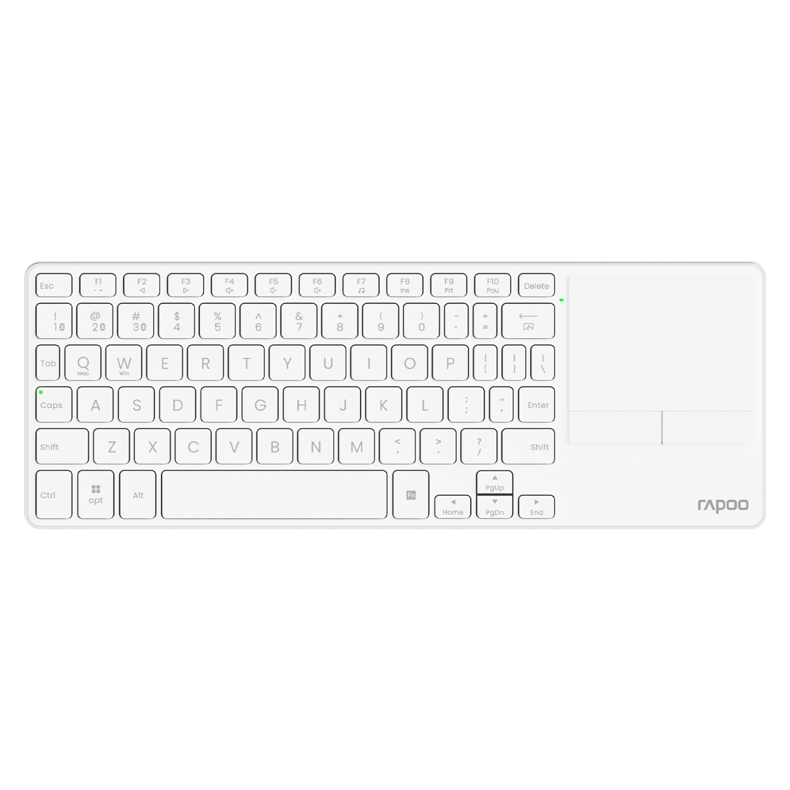 Pc Gaming On Tv - Keyboard Nirkabel Portabel Rapoo dengan Touchpad,