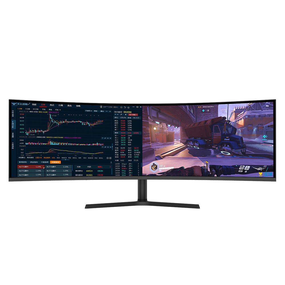 Pc Gaming Ultrawide Monitor - Monitor LED 49 inci untuk PC