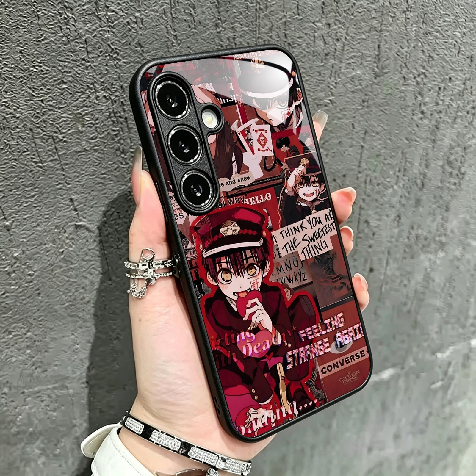 Pc Case Tempered Glass - Casing Telepon Hanako-kun Bertema Toilet untuk