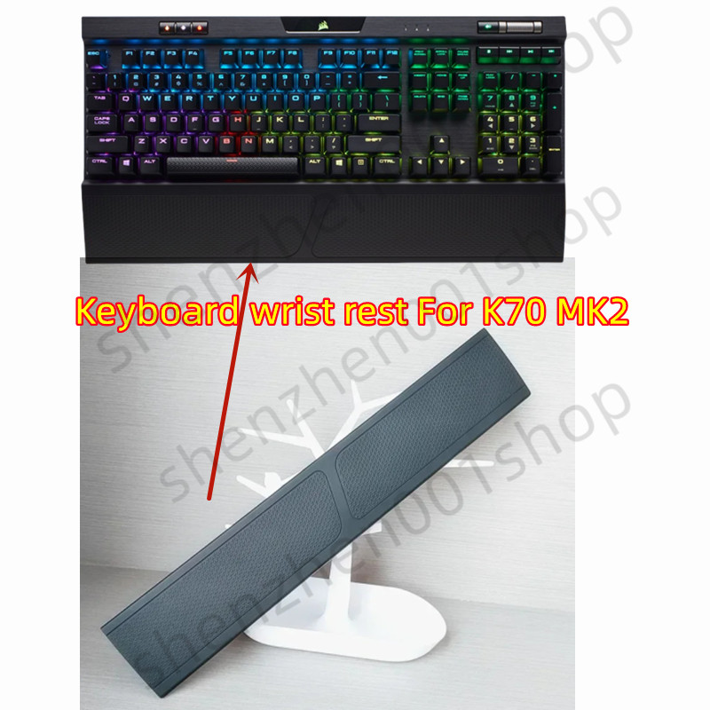 Rgb Keyboard Wrist Rest - Pelindung Telapak Tangan Bantalan Sandaran Pergelangan