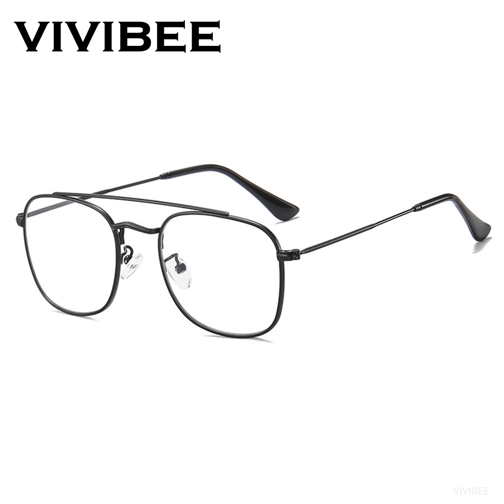 Gaming Glasses Blue Light - VIVIBEE Kacamata Pemblokir Cahaya Biru Retro