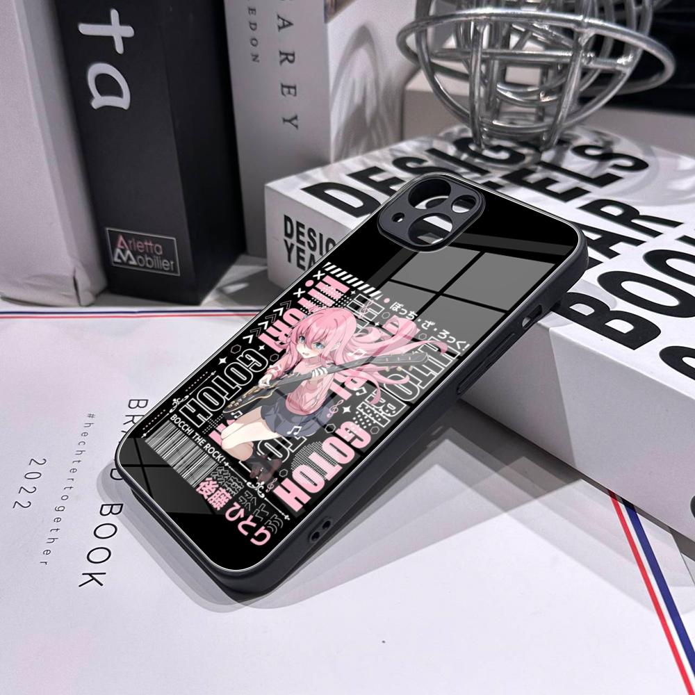 Casing Ponsel Hitori Gotoh Iji - Pc Case Tempered Glass ulasan dan harga