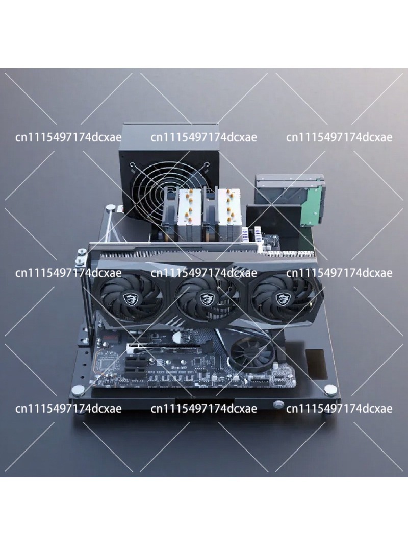 Rak Casing Komputer Open Frame - Pc Gaming Test ulasan dan harga