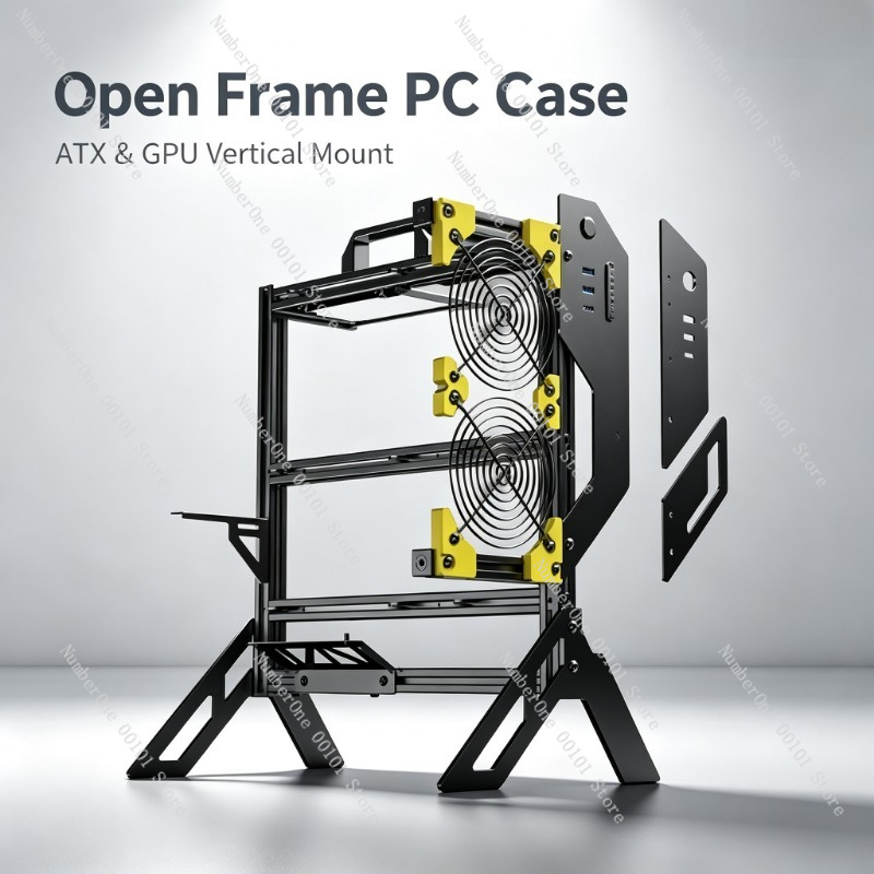 Casing PC Aluminium Rangka Ter - Pc Gaming Test ulasan dan harga