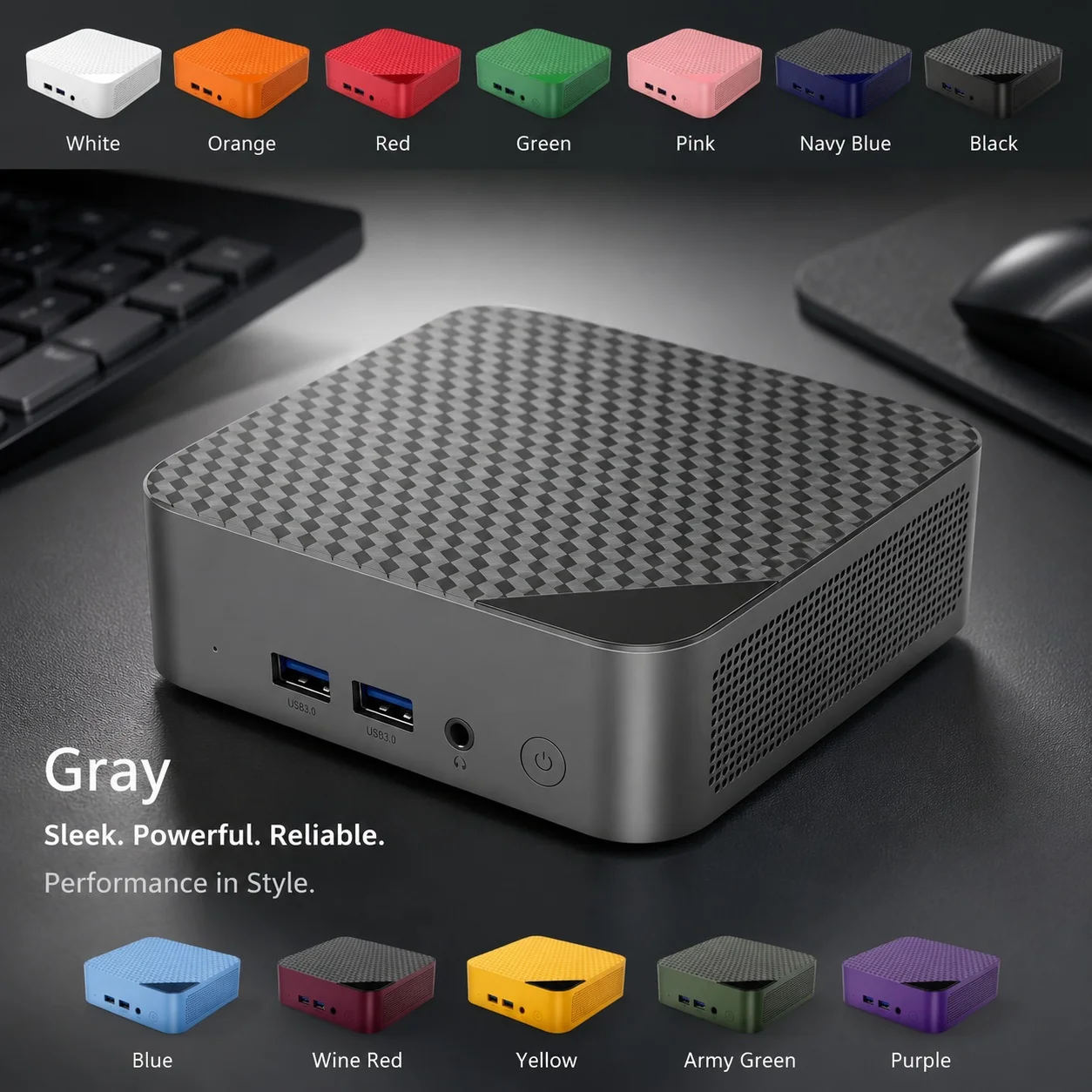 Mini PC Kompak Bergaya Intel C - Pc Gaming Compact ulasan dan harga