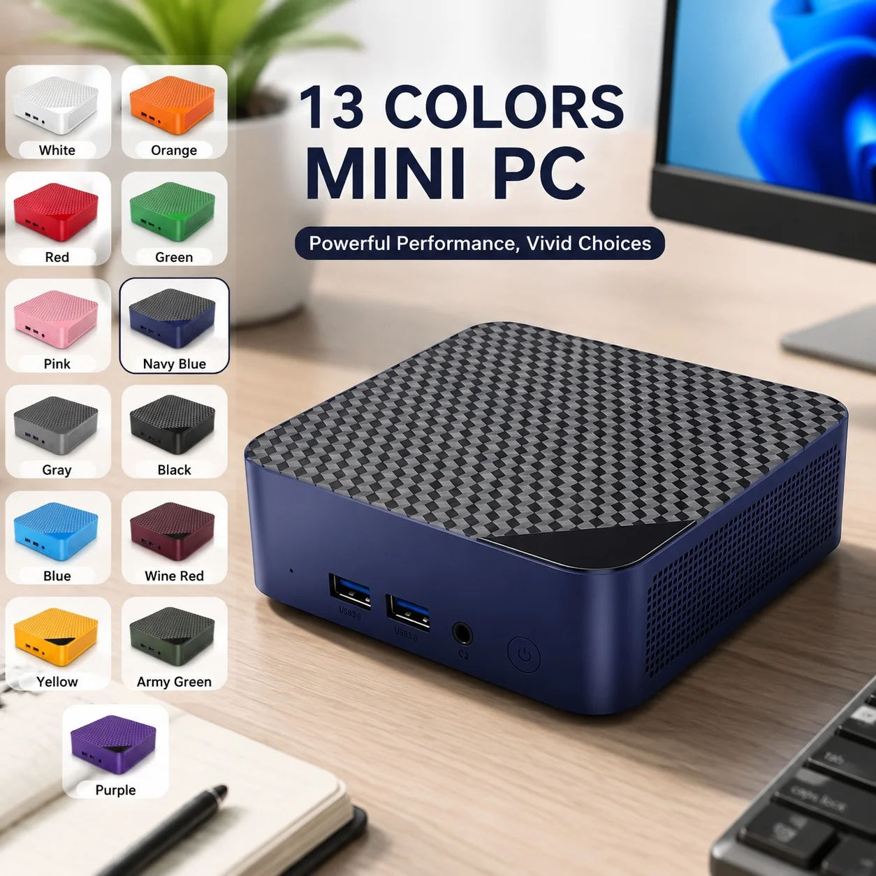 Mini PC Kompak Bergaya Intel C - Pc Gaming Compact ulasan dan harga