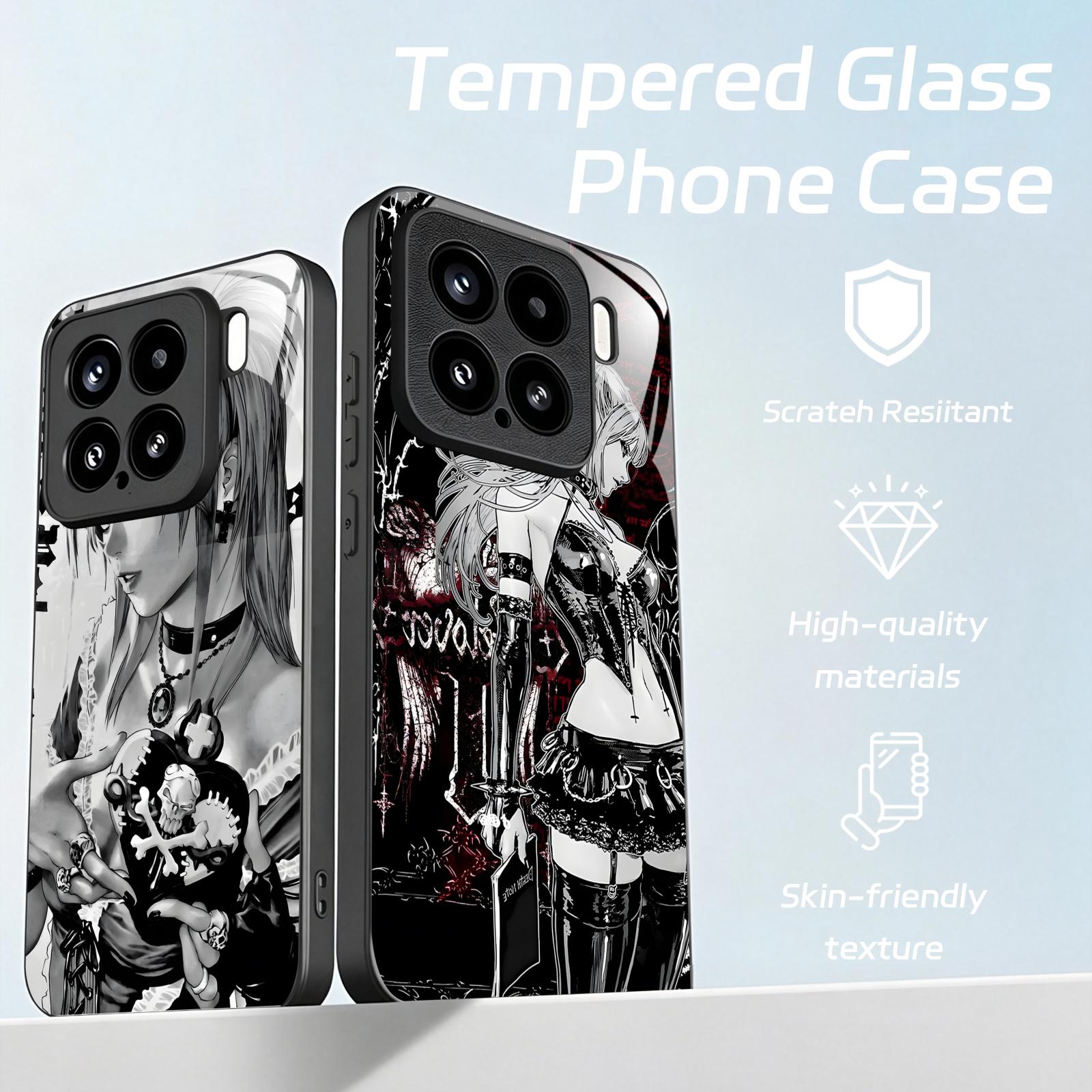 Casing Telepon Anime Death Not - Pc Case Tempered Glass ulasan dan harga