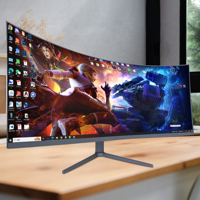 Layar Gaming Lengkung 49 Inci  - Pc Gaming Ultrawide Monitor ulasan dan harga