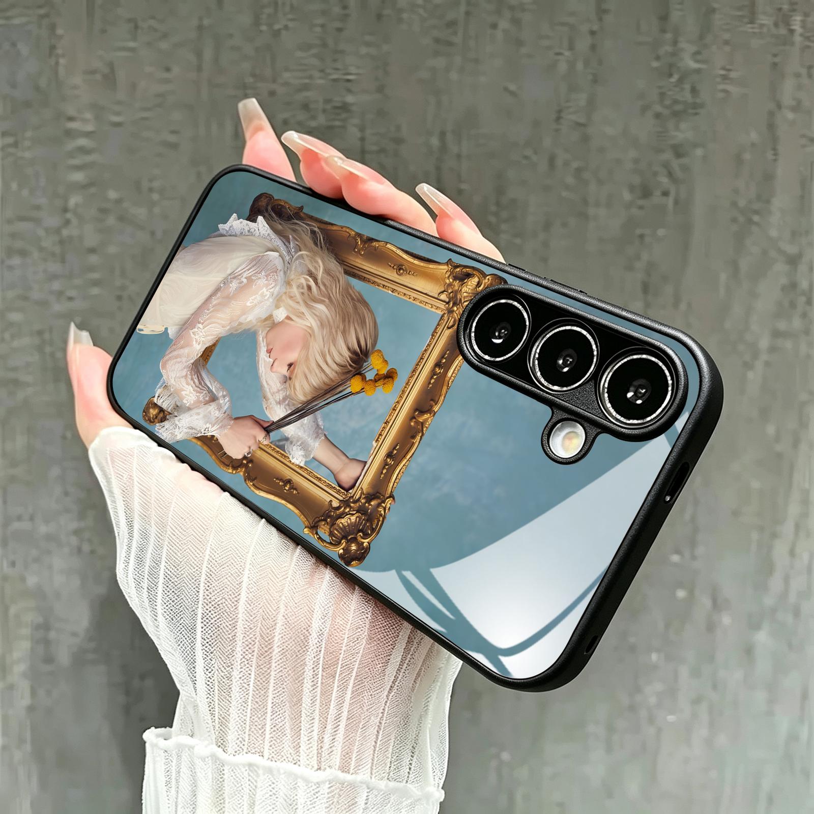 Casing ponsel dengan gambar pe - Pc Case Tempered Glass ulasan dan harga