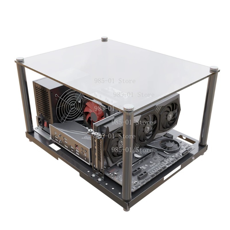Rak Uji PC Open Frame ATX MATX - Pc Gaming Test ulasan dan harga