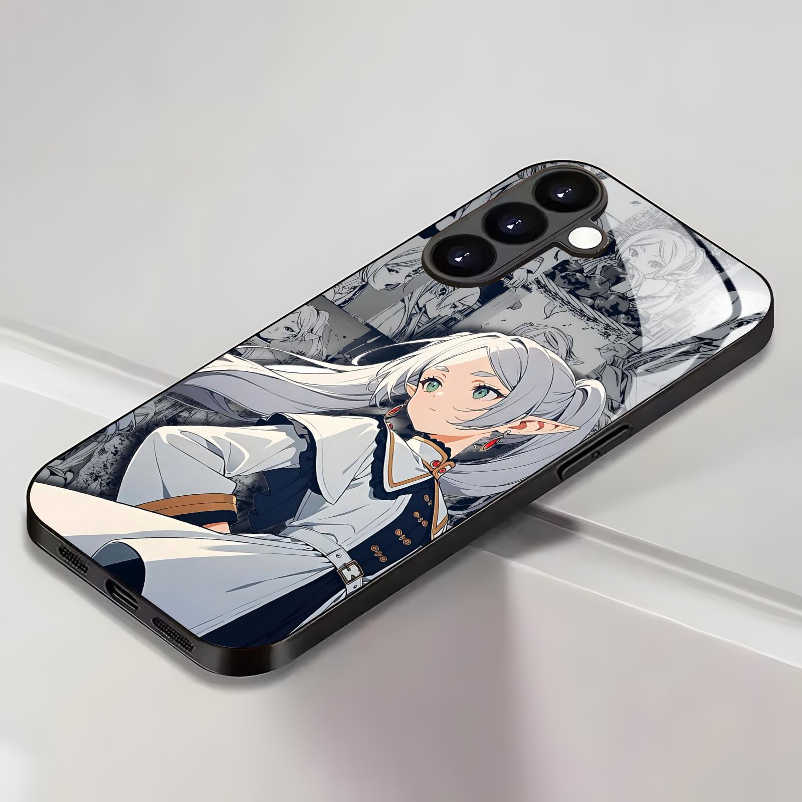 Casing Telepon Anime Frieren B - Pc Case Tempered Glass ulasan dan harga
