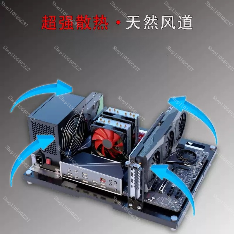 Rak Uji PC Open Frame ATX MATX - Pc Gaming Test ulasan dan harga