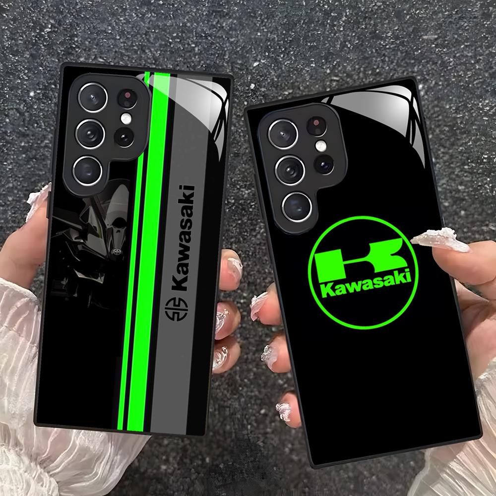 Casing Ponsel Sepeda Motor K-k - Pc Case Tempered Glass ulasan dan harga