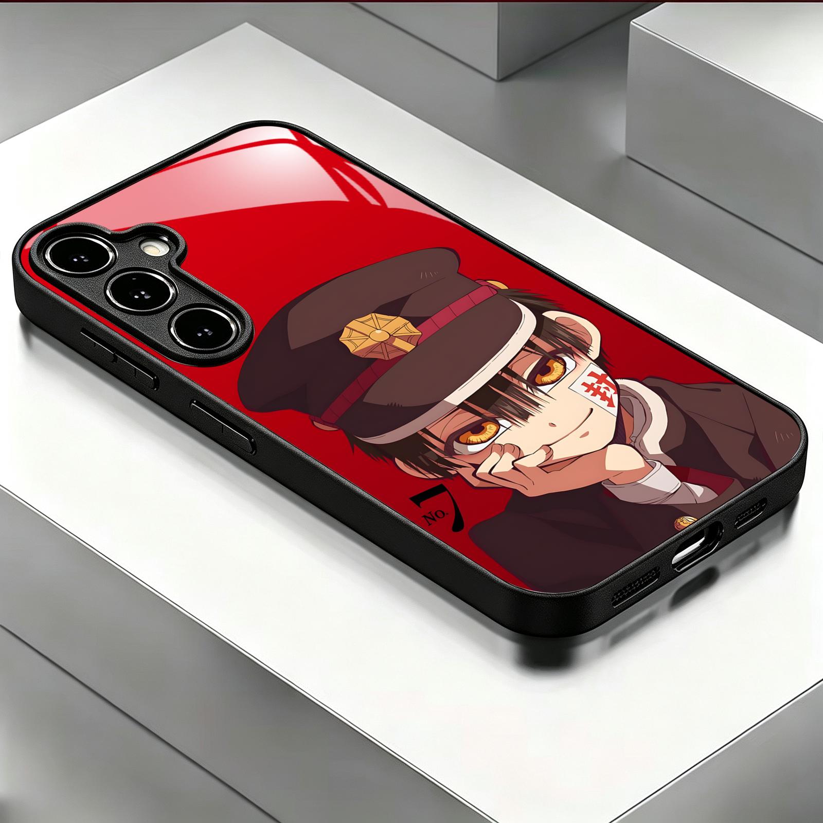 Casing Telepon Hanako-kun Bert - Pc Case Tempered Glass ulasan dan harga