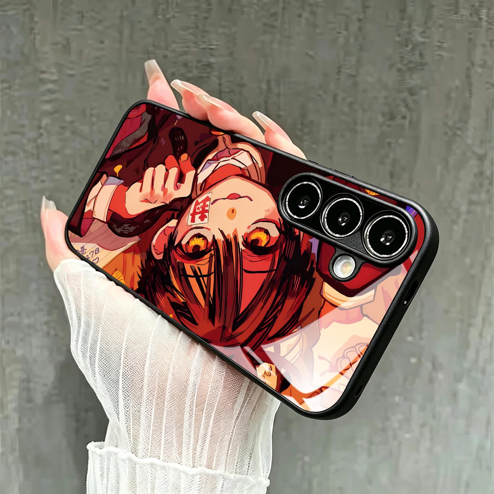 Casing Telepon Hanako-kun Bert - Pc Case Tempered Glass ulasan dan harga