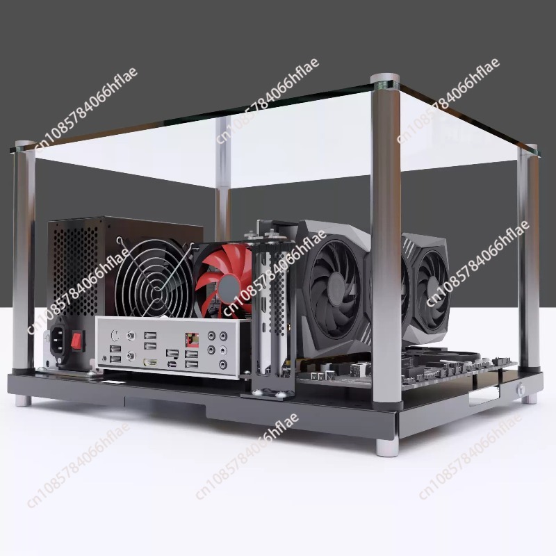 Rak Uji PC Open Frame ATX MATX - Pc Gaming Test ulasan dan harga