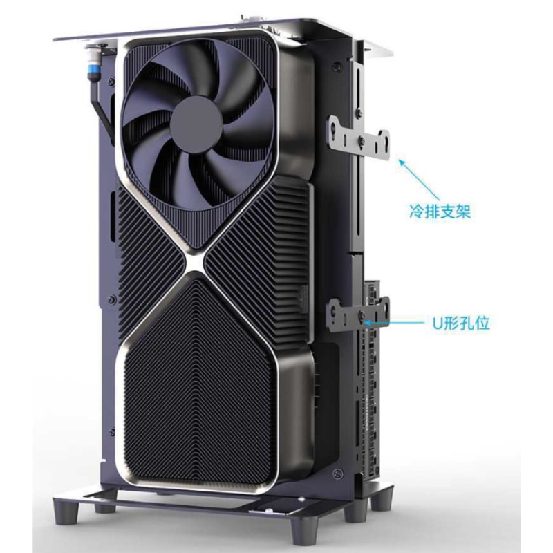 Casing Komputer ITX Open Frame - Pc Gaming Test ulasan dan harga