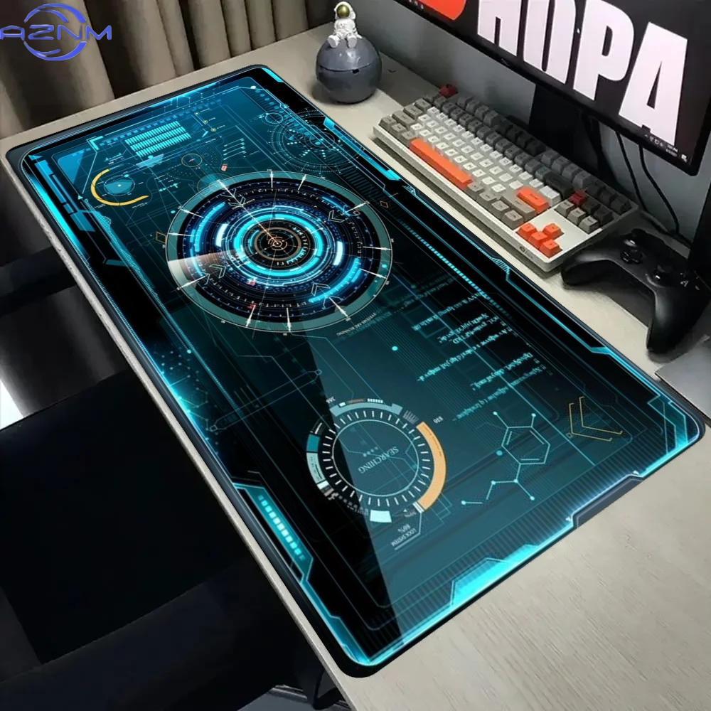 Mousepad Gaming Sci-Fi Tech Da - Pc Gaming Nzxt ulasan dan harga