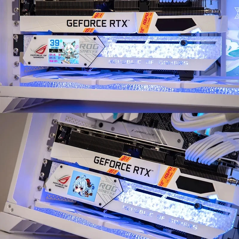 Braket GPU Layar LCD 2.2 Inci  - Pc Gaming Nzxt ulasan dan harga