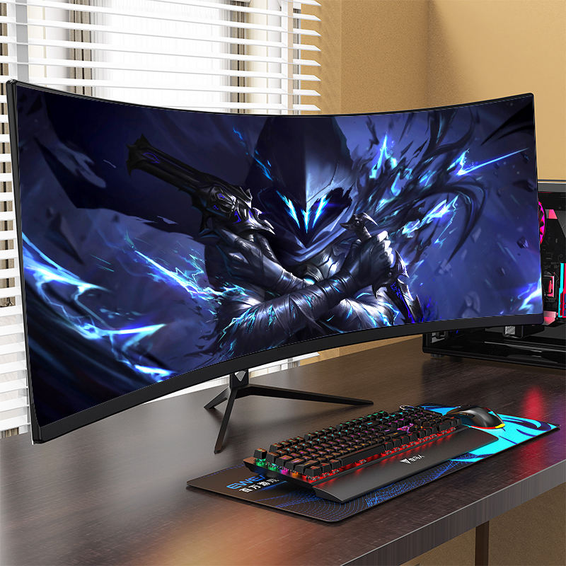 Monitor Gaming Lengkung Ultra- - Pc Gaming Ultrawide Monitor ulasan dan harga