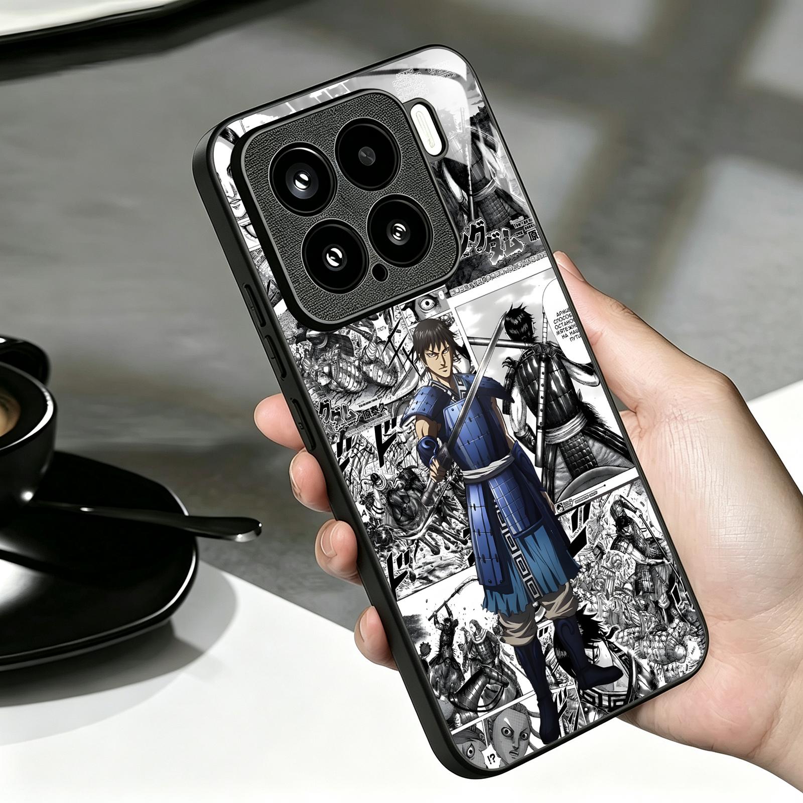Casing Telepon Anime Kingdom u - Pc Case Tempered Glass ulasan dan harga