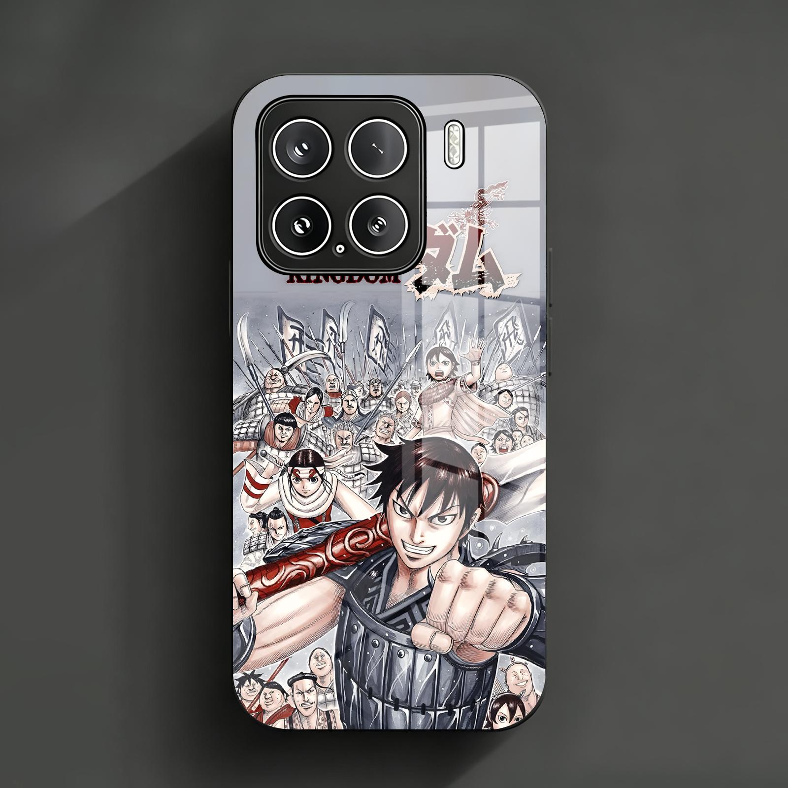 Casing Telepon Anime Kingdom u - Pc Case Tempered Glass ulasan dan harga