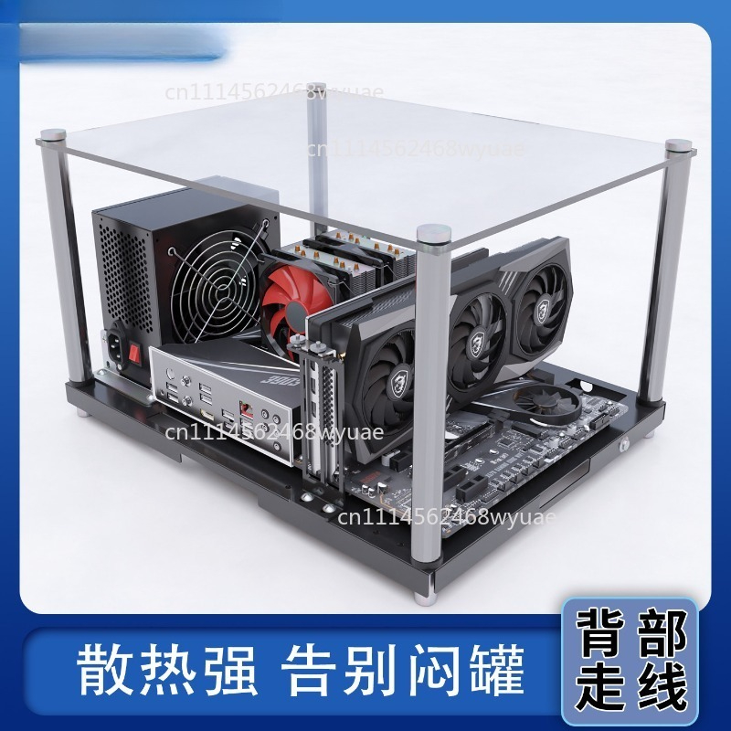 Rak Uji PC Open Frame ATX MATX - Pc Gaming Test ulasan dan harga