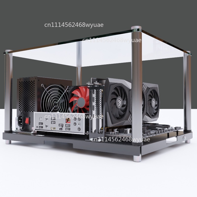 Rak Uji PC Open Frame ATX MATX - Pc Gaming Test ulasan dan harga