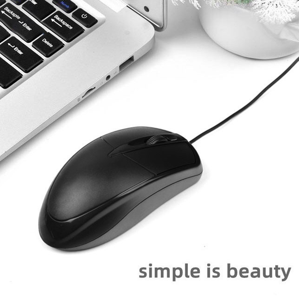 Mouse komputer berkabel USB 10 - Pc Gaming Compact ulasan dan harga